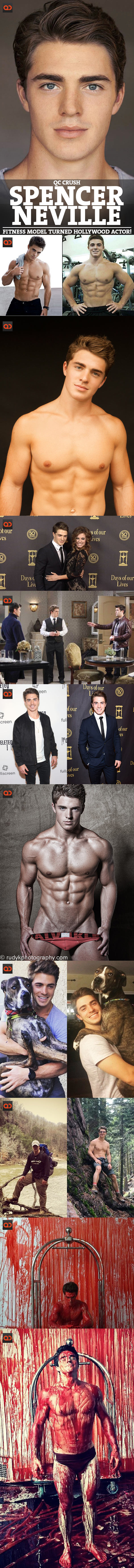 QC Crush: Meet Spencer Neville  Fitness Model Turned Hollywood Actor!