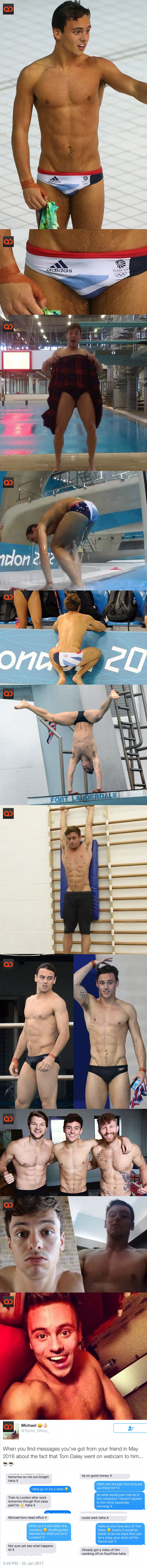 Is Tom Daley Trying To Upstage Chris Mears With His Own Allegedly “Leaked” Video Or It's All A Publicity Stunt?