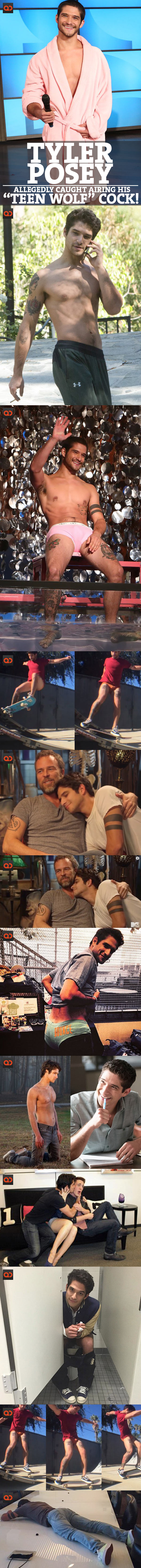 Tyler Posey Allegedly Caught Airing His “Teen Wolf” Cock!