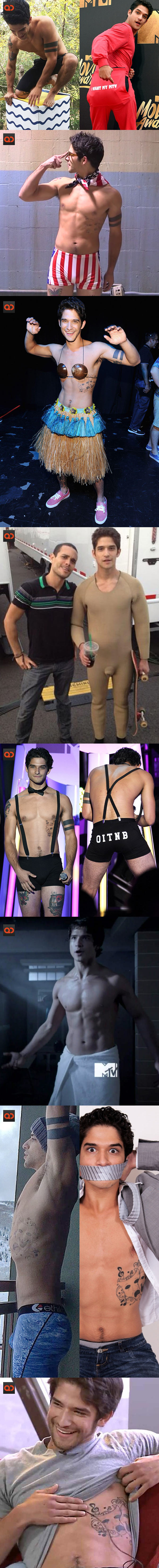 Tyler Posey Allegedly Caught Airing His “Teen Wolf” Cock!