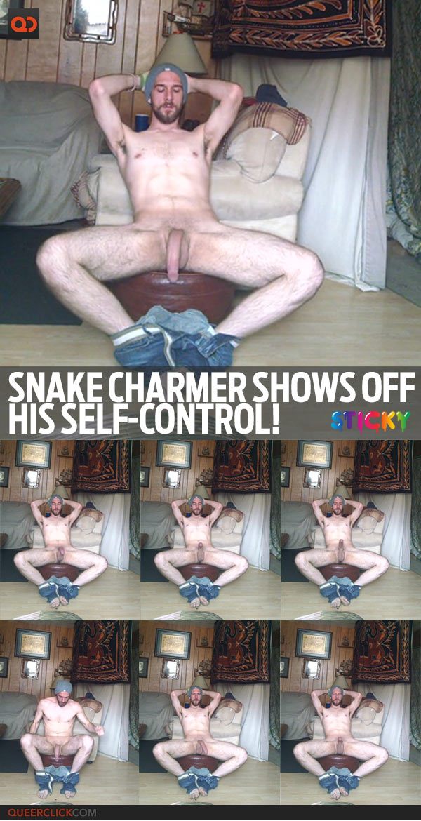 Snake Charmer Shows Off His Self-Control!