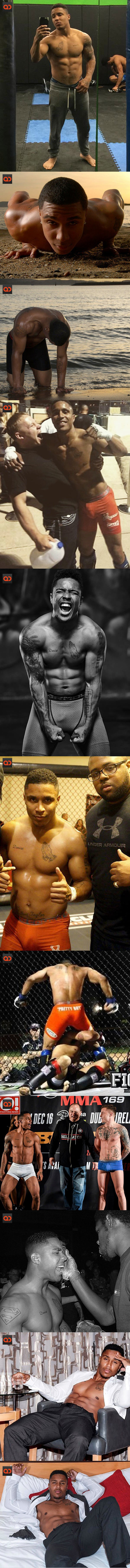 Anthony “Pretty Boy” Taylor, American MMA Fighter, Nude Selfies Hit!