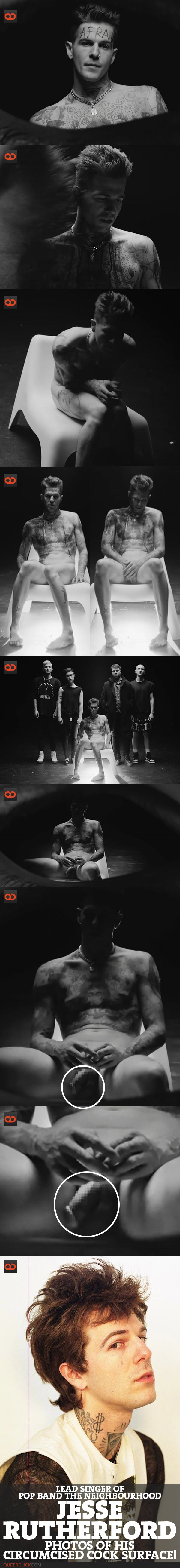 Jesse Rutherford, Lead Singer Of Pop Band “The Neighbourhood”, Photos Of His Circumcised Cock Surface!