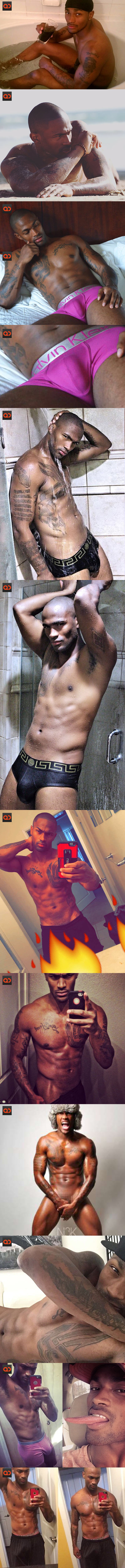 Keith Carlos, America Next Top Model Cycle 21 Winner, Is The Owner Of Huge Tongue And A Huge Cock!