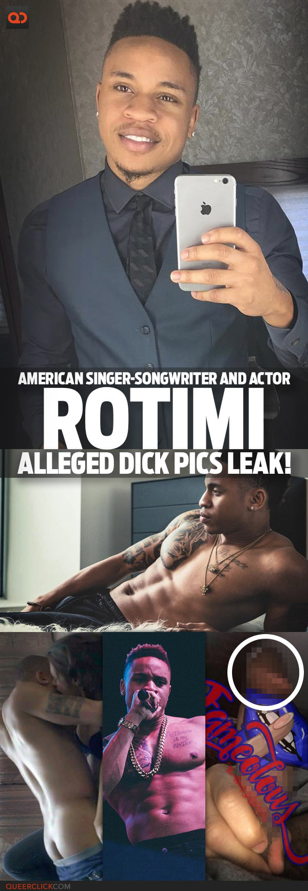 Rotimi, American Singer-Songwriter And Actor, Alleged Dick Pics Leak!