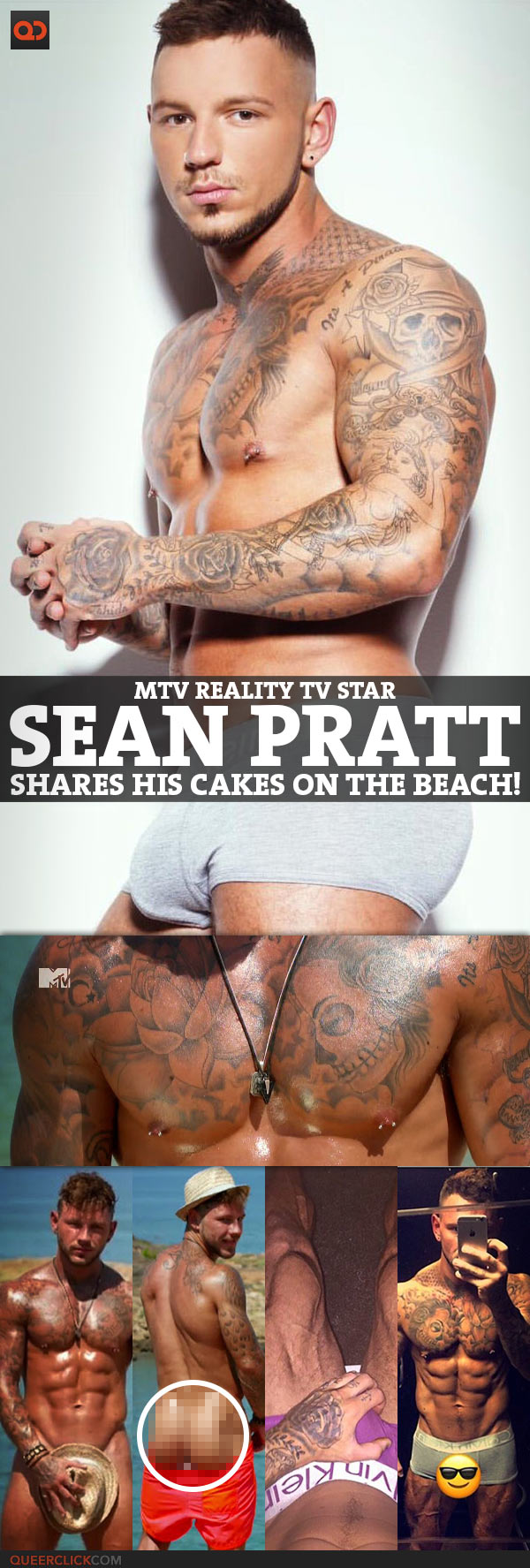 Sean Pratt, MTV Reality TV Star, Shares His Cakes On The Beach!