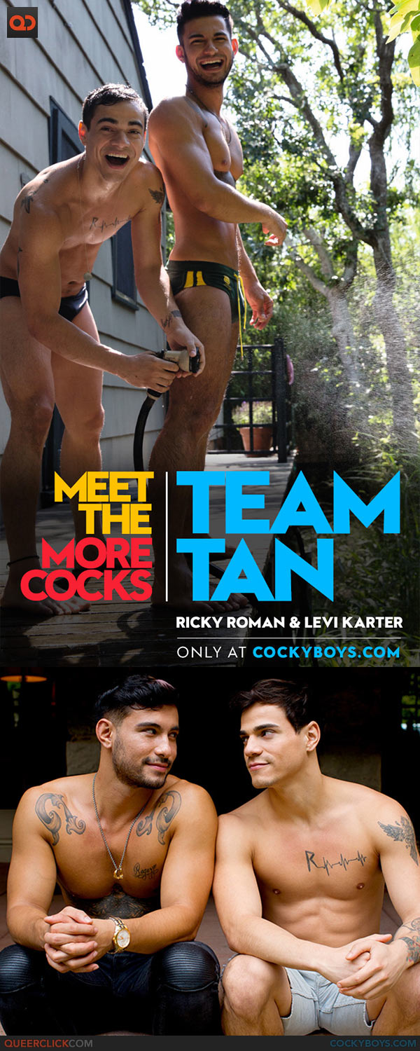 CockyBoys: Meet the Morecocks 3 - Team Tan - Levi Karter and Ricky Roman