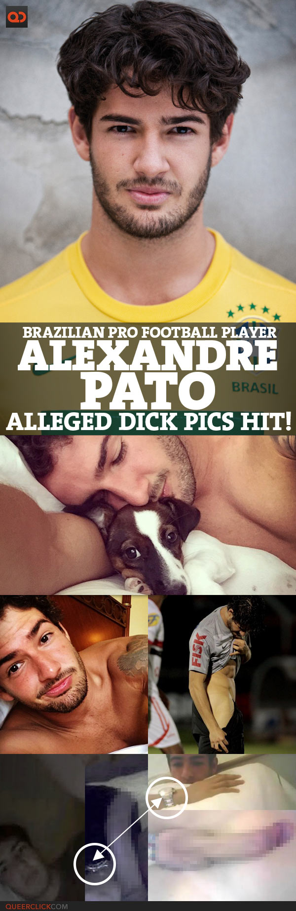 Alexandre Pato, Brazilian Pro Football Player, Alleged Dick Pics Hit! image image