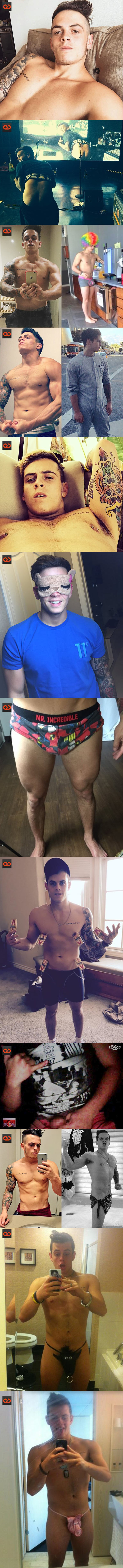 Daniel Sahyounie, From Aussie YT Comedy Group “The Janoskians”, Blurry Photo Of His Cock Find Its Way Online!