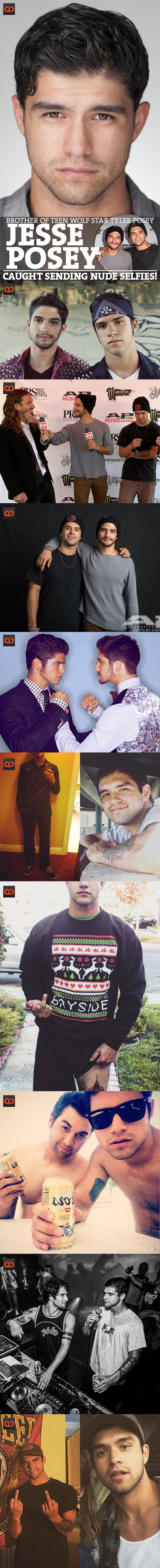 Jesse Posey, Brother Of Teen Wolf Star Tyler Posey, Caught Sending Nude Selfies!