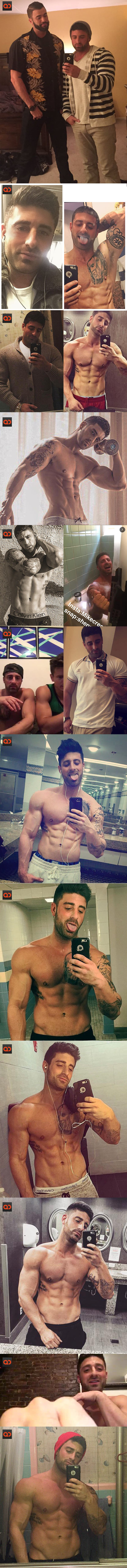 “Magic” Mike Crescenzo, From MTV's Real World Seattle Bad Blood, Naked Photos From His Past Surface!