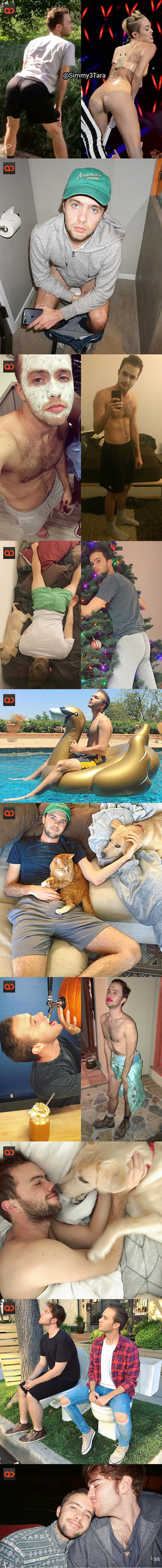 Ryland Adams, American Actor, Exposed Big Cock In Leaked Snapchat Photo!