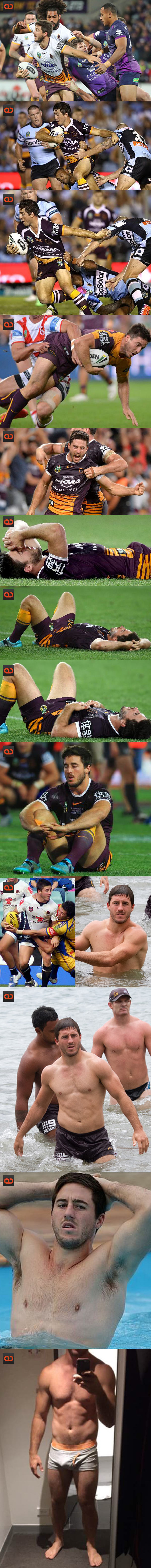 Ben Hunt, Aussie Pro Rugby League Footballer, Completely Naked In Leaked Photos!