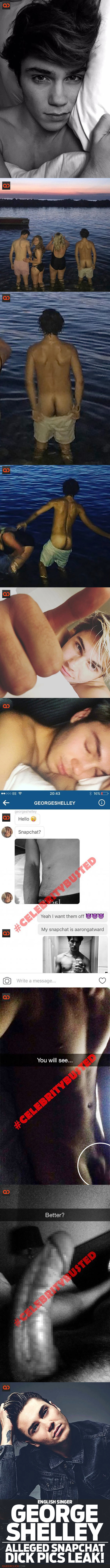 George Shelley, English Singer, Alleged Snapchat Dick Pics Leak!