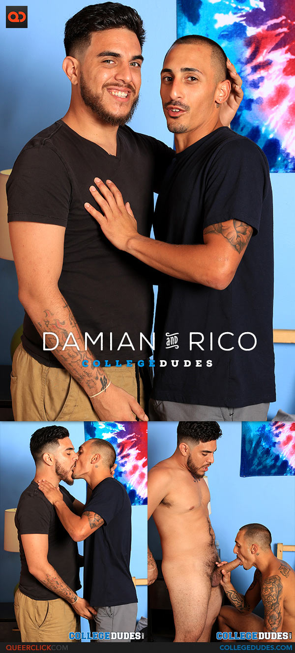 CollegeDudes: Damian Price Fucks Rico Romero