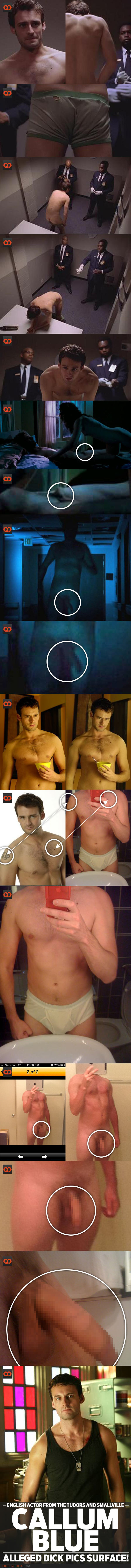Callum Blue, English Actor From The Tudors And Smallville, Alleged Dick Pics Surface!