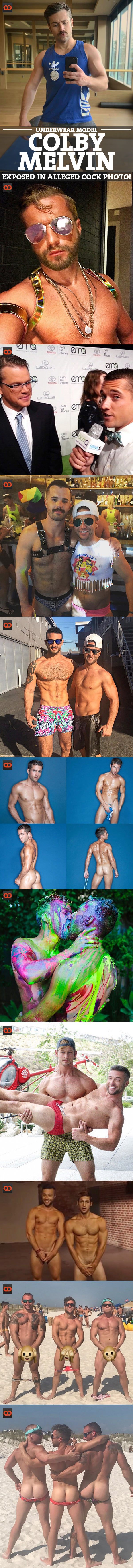Colby Melvin, Underwear Model, Exposed In Alleged Cock Photo!