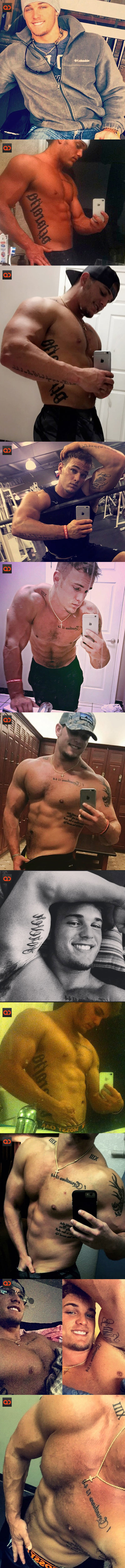 Hunter Brian Barfield, From MTV's “Are You The One”, Allegedly Caught Wanking His Cock On Snapchat!