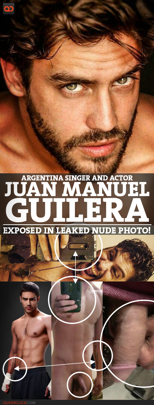 Juan Manuel Guilera, Argentina Singer And Actor, Exposed In Leaked Nude Photo!