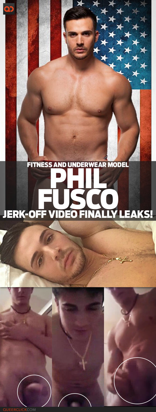 Phil Fusco, Fitness And Underwear Model, Jerk-Off Video Finally Leaks!