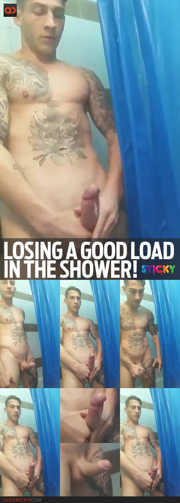 Loosing A Good Load In The Shower!