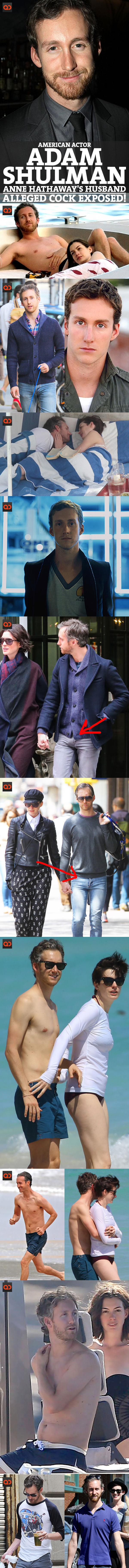 Adam Shulman, American Actor And Anne Hathaway's Husband, Alleged Cock Exposed!