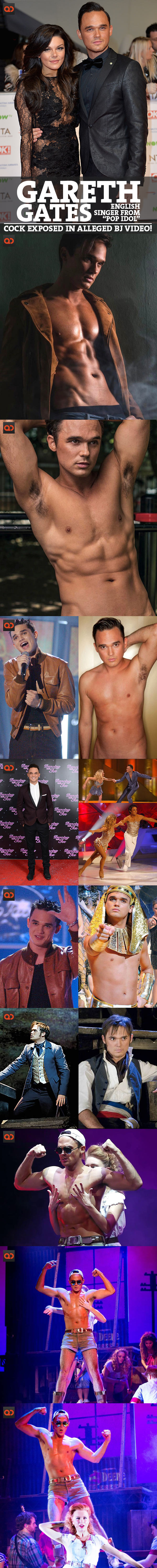 Gareth Gates, English Singer From “Pop Idol”, Cock Exposed In Alleged BJ Video!