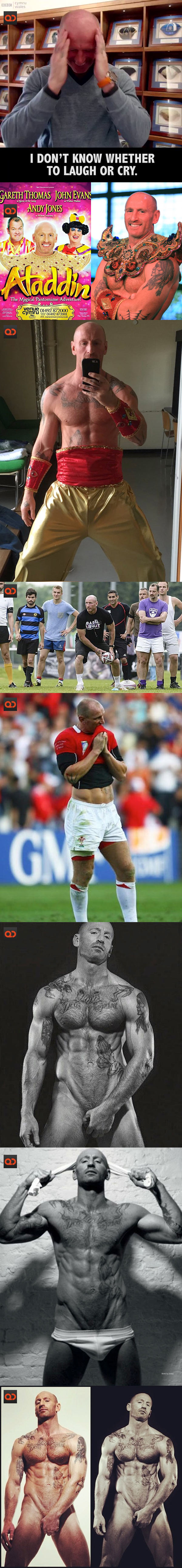 Gareth Thomas, English Rugby Star, Alleged Dick Pics Appear Online!