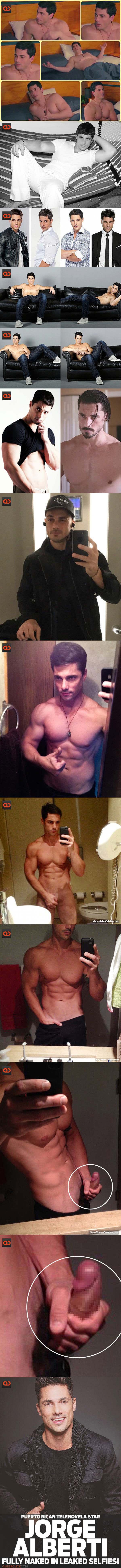 Jorge Alberti, Puerto Rican Telenovela Star, Fully Naked In Leaked Selfies!