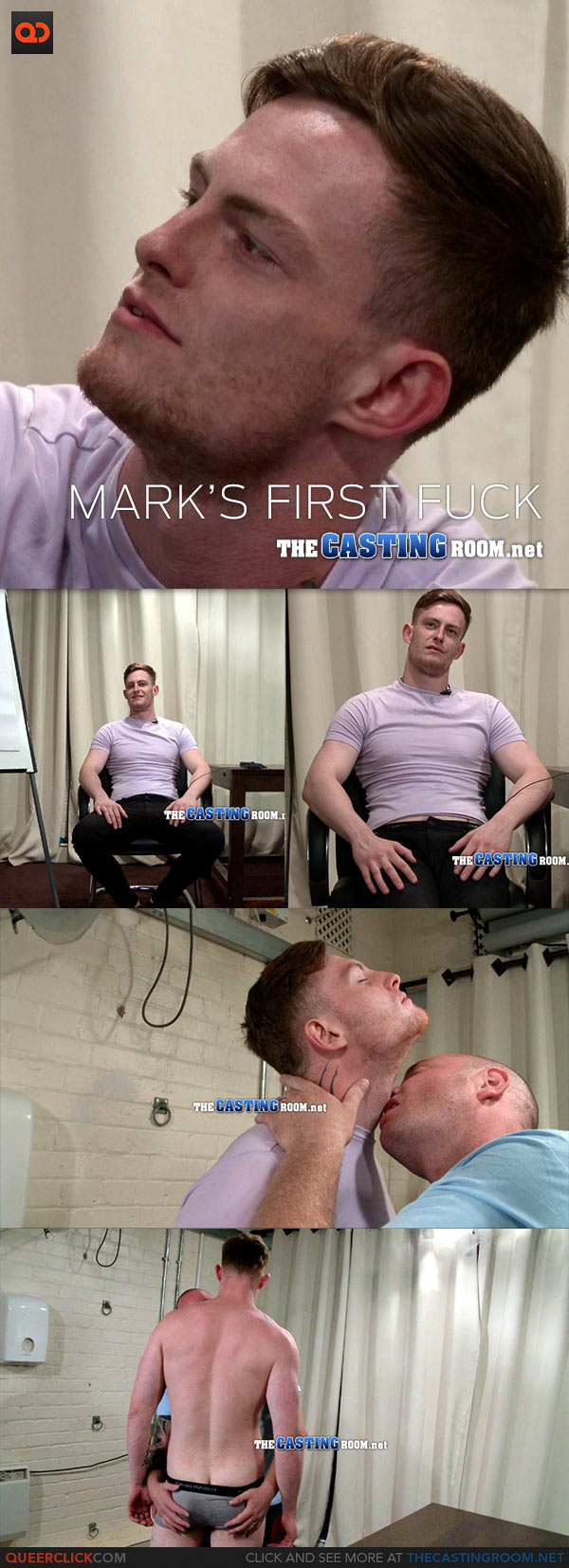 The Casting Room: Red-Headed Mark’s First Fucking