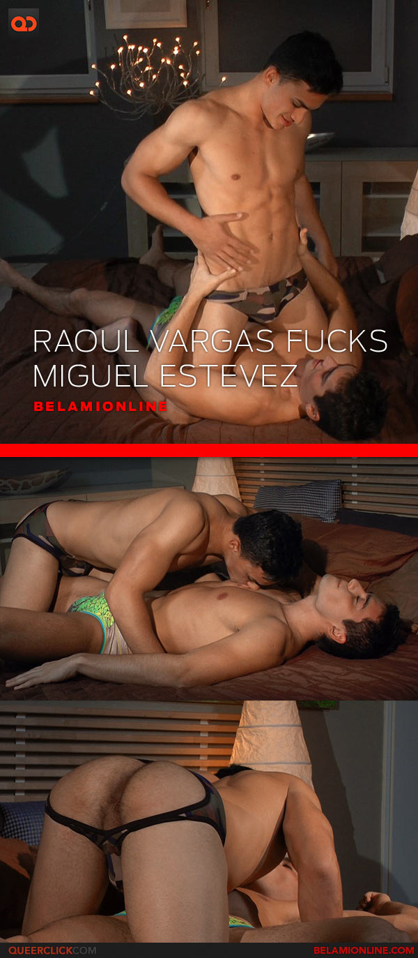 Bel Ami Online: Raoul Vargas Fucks Miguel Estevez - Bareback