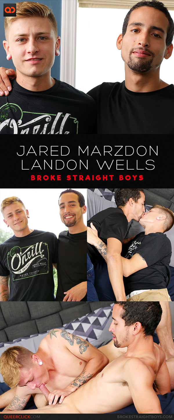 Broke Straight Boys: Jared Marzdon Fucks Landon Wells - Bareback