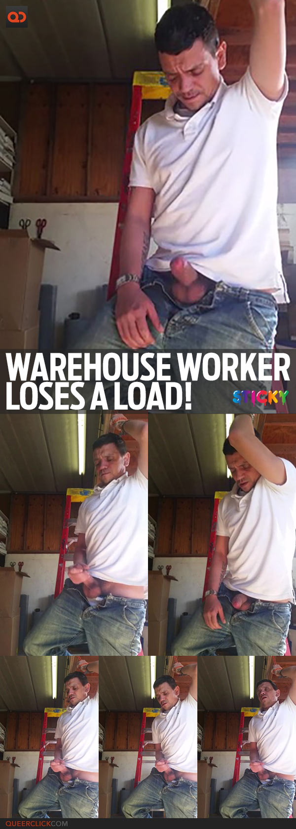 Warehouse Worker Loses A Load!