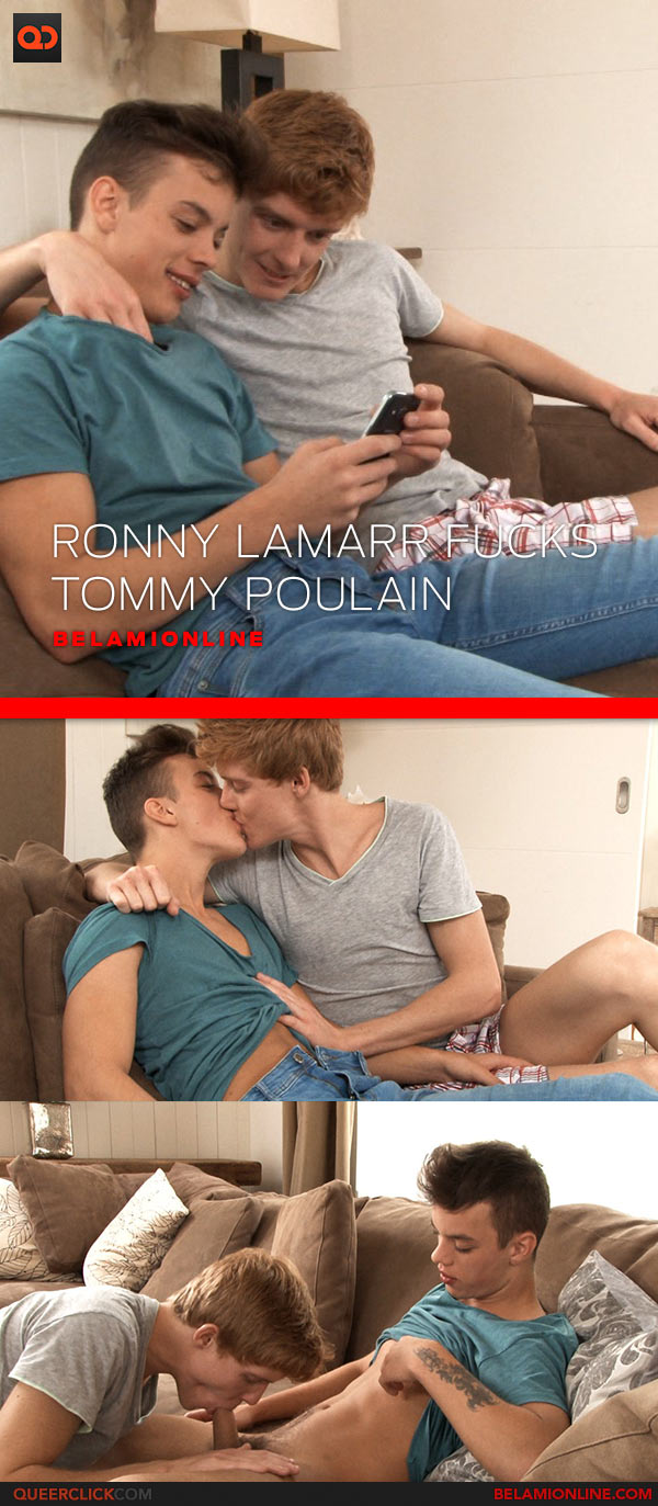 Bel Ami Online: Ronny Lamarr Fucks Tommy Poulain Bareback