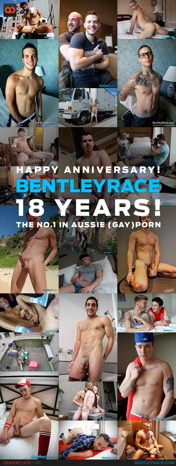 Bentley Race: Happy Anniversary! 18 Years of Aussie Gay Porn