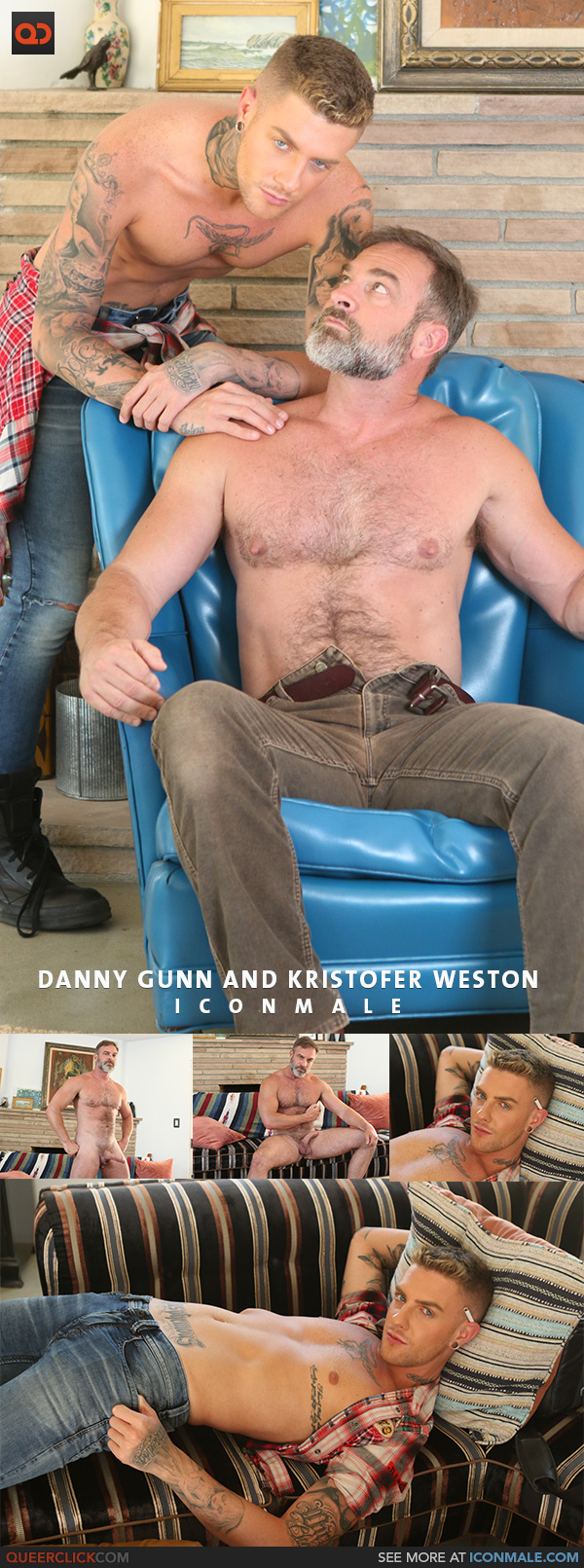 IconMale: Danny Gunn and Kristofer Weston