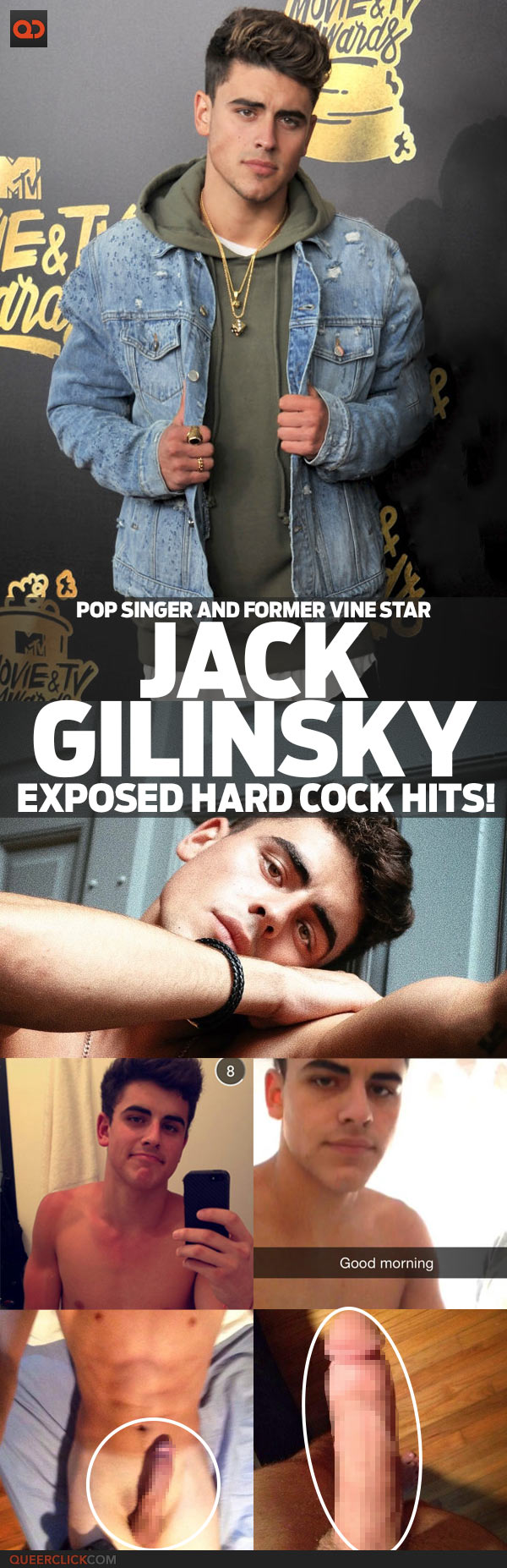 Jack Gilinsky, Pop Singer And Former Vine Star, Exposed Hard Cock Hits!