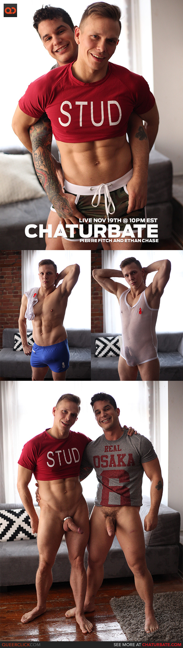 Pierre Fitch and Ethan Chase  - Chaturbate