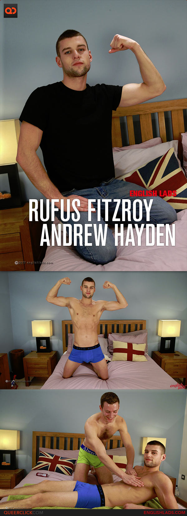 English Lads: Straight Rufus Fitzroy gets his First Man Handling by Andrew Hayden