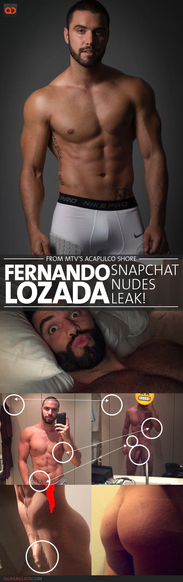 Fernando Lozada, From MTV's Acapulco Shore, Snapchat Nudes Leak!