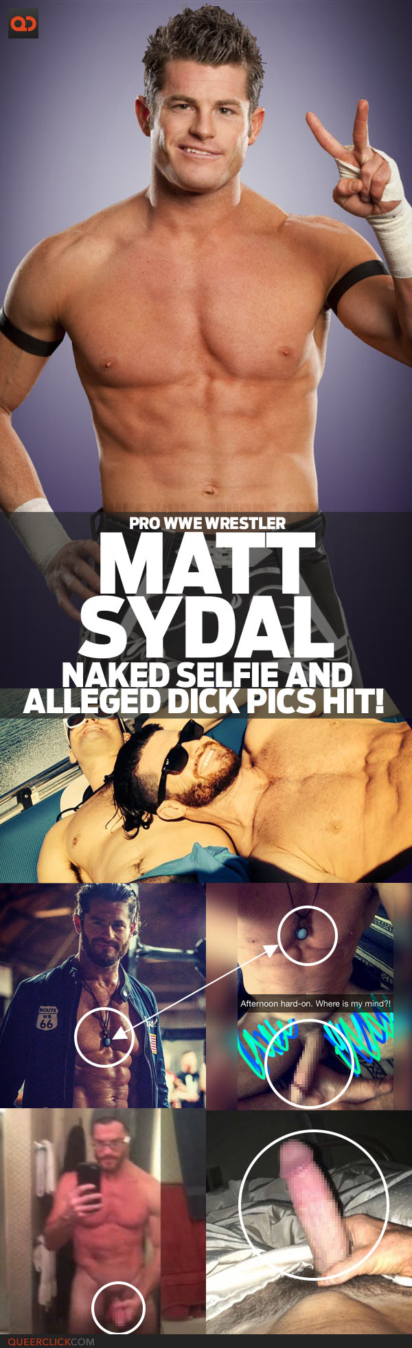 Naked Wwe - Matt Sydal, Pro WWE Wrestler, Naked Selfie And Alleged Dick Pic...