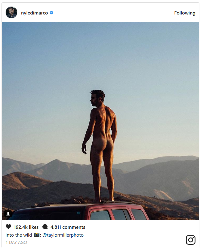 Naked nyle dimarco ‘America’s Next