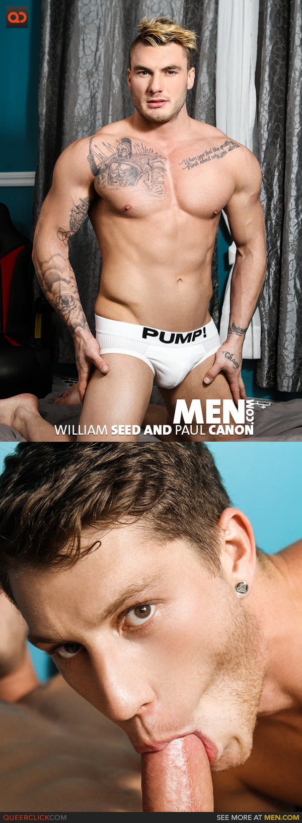 Men.com:  Paul Canon | William Seed