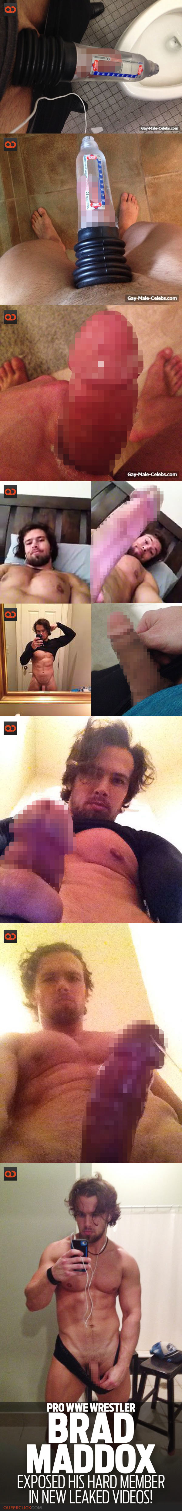 Brad Maddox, Pro WWE Wrestler, Exposed His Hard Member In New Leaked Videos!