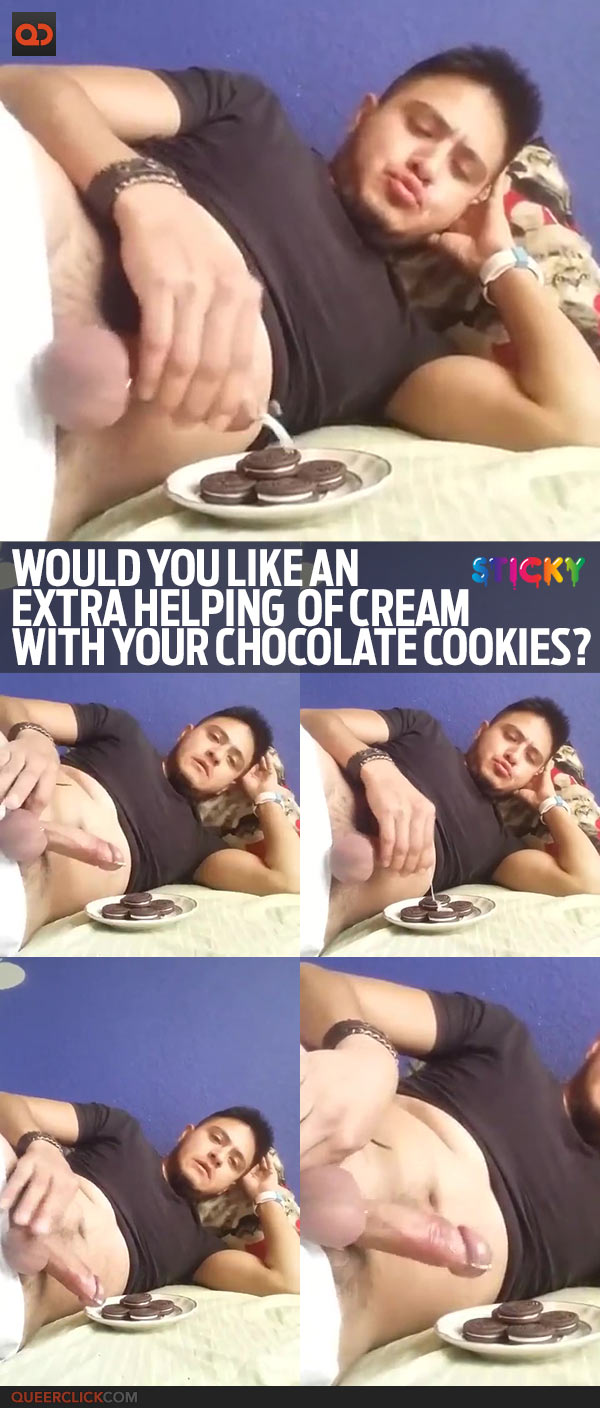 Would You Like An Extra Helping Of Cream With Your Chocolate Cookies?