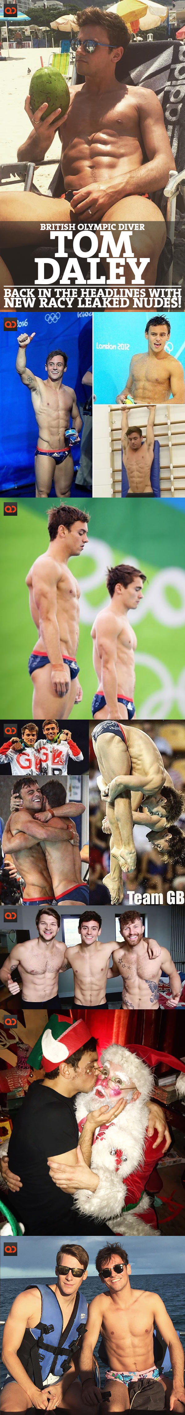 British Olympic Diver Tom Daley Back In The Headlines With New Racy Leaked Nudes!