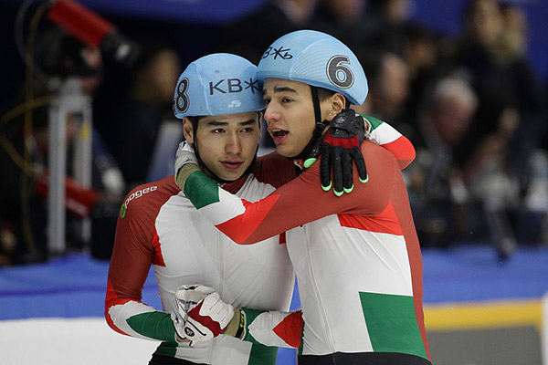 Hungarian-Chinese Speed Skating Brothers Shining in Winter Olympics 2018