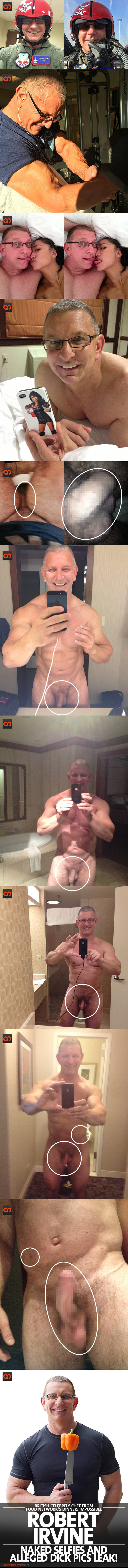 Robert Irvine, British Celebrity Chef From Food Network Dinner Impossible, Naked Selfies And Alleged Dick Pics Leak!