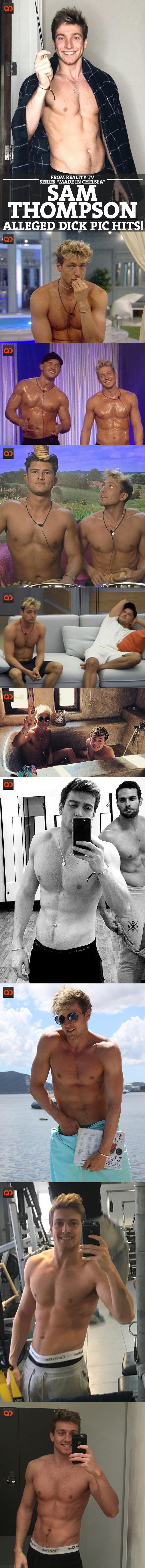 Sam Thompson, From Reality TV Series “Made In Chelsea”, Alleged Dick Pic Hits!