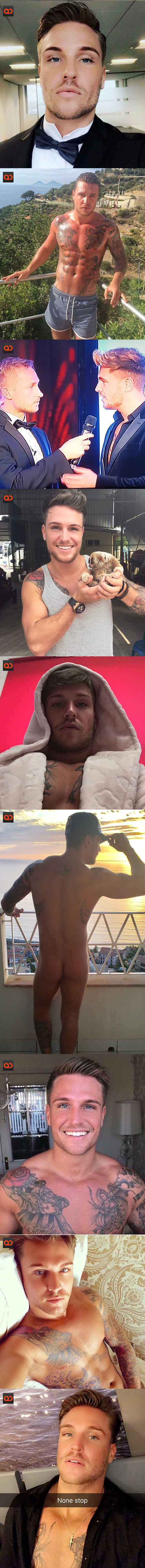 Tom Zanetti, British Singer, Totally Naked - Cock Exposed In Leaked Snaps!